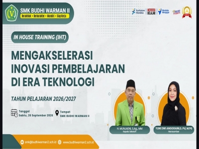 Dorong Transformasi Pembelajaran di SMK Budhi Warman 2 Jakarta